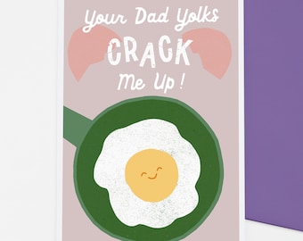 Father's Day Cracking Yolk card