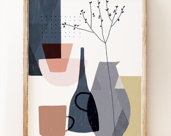 Contemporary still life art print 'Stillness 1'