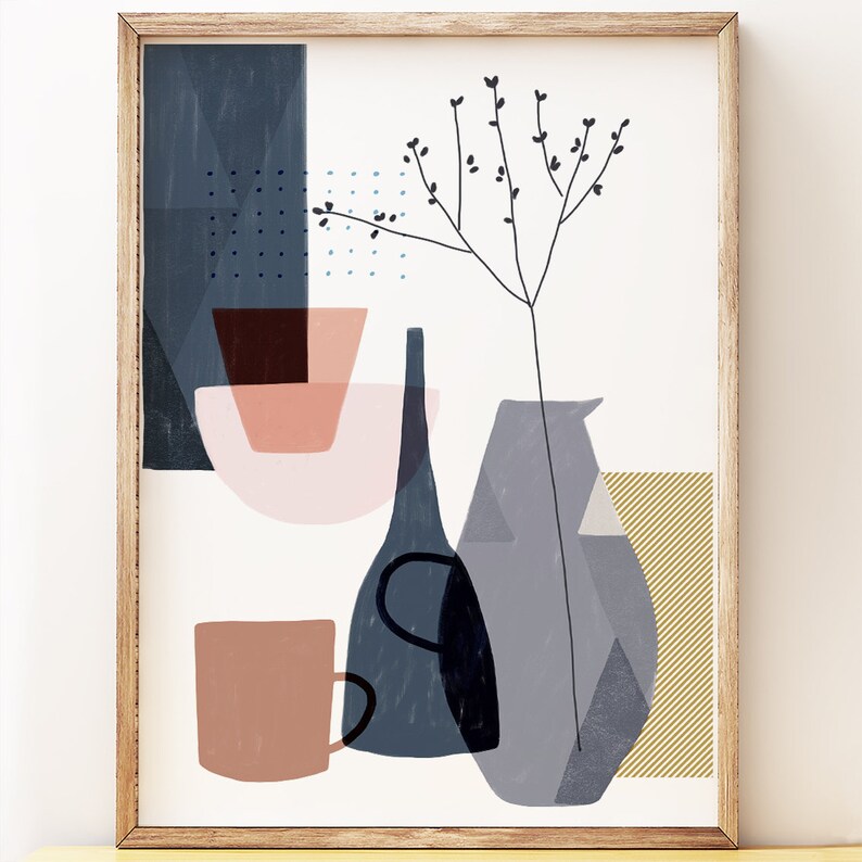 Contemporary still life art print 'Stillness 1' image 1