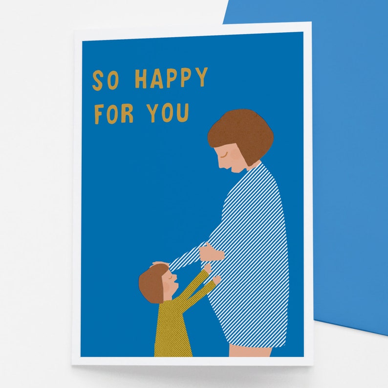 Mum to be new baby, congratulations on your pregnancy card image 1