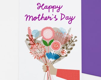 Mother's Day Bouquet card