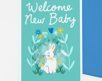 New Baby Bunny Card