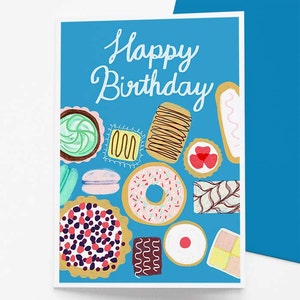 Patisserie birthday card