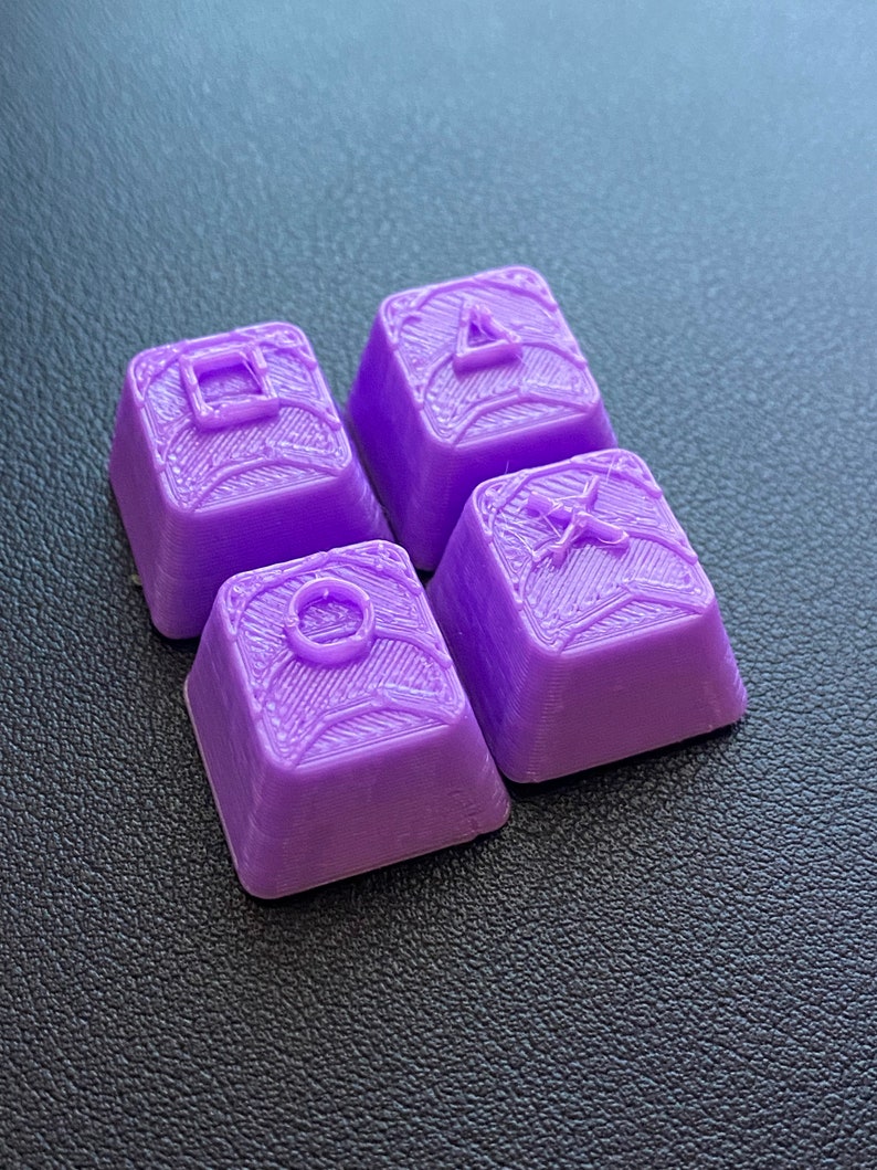 3D Printed Controller Keycaps – Custom Gaming Keycaps Gift for Gamers ...