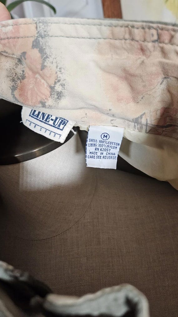 90s Windbreaker Green Pink Patchwork Lightweight … - image 7