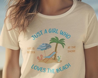 Beach Lover T-Shirt: Summer Vacation Graphic Tee