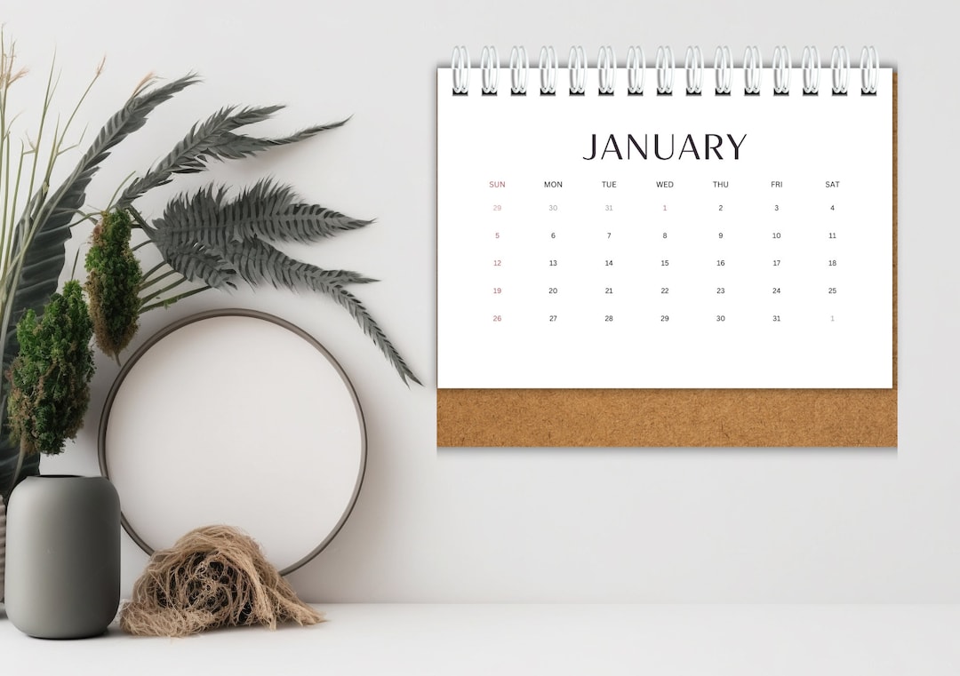 Digital Download 2025 International Calendar Template, Aesthetic ...