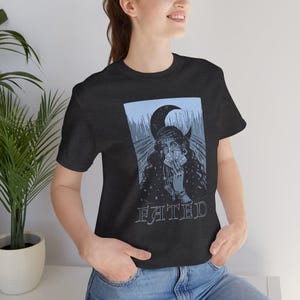 Camiseta predestinada, regalo de adivinación, estilo bruja, regalo de fantasía, regalo de cartas del tarot, camiseta mágica, estilo mágico oculto, oráculo gitano