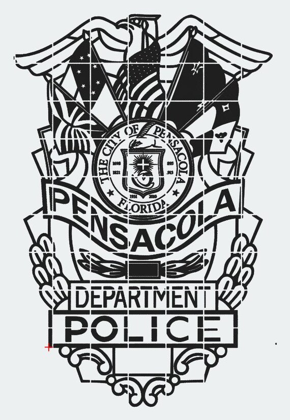 フロリダ州ペンサコーラ市警察バッジ フロリダ州ペンサコーラ市警察バッジ Pensacola Florida Police Badge