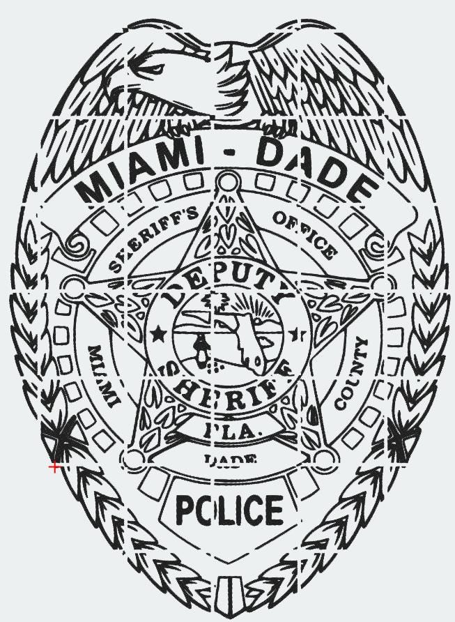 Miami Dade Sheriff - Etsy