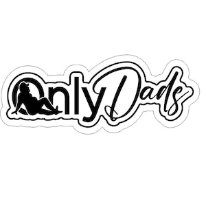 Modèle de conception de patch Only Dads Hat, formes personnalisées avec point de trou-ligne SVG, patch en cuir et similicuir