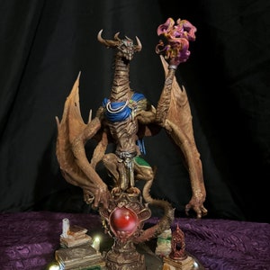 Dragon Statue- Library Guardian