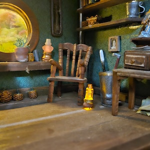 The Hermits Reading Room Book Nook Diorama