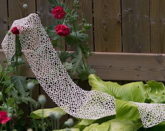 PDF Pattern - Almost Random Lace Scarf