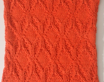 PDF Pattern Blood Oranges Cowl