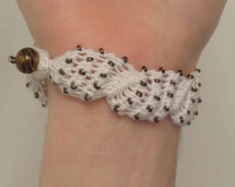 PDF Pattern Tunisian Crochet Jewelry Set