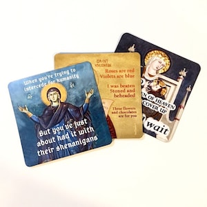 Catholic Meme Magnet Set 2 - Catholic car magnet - Prayer Magnet Set