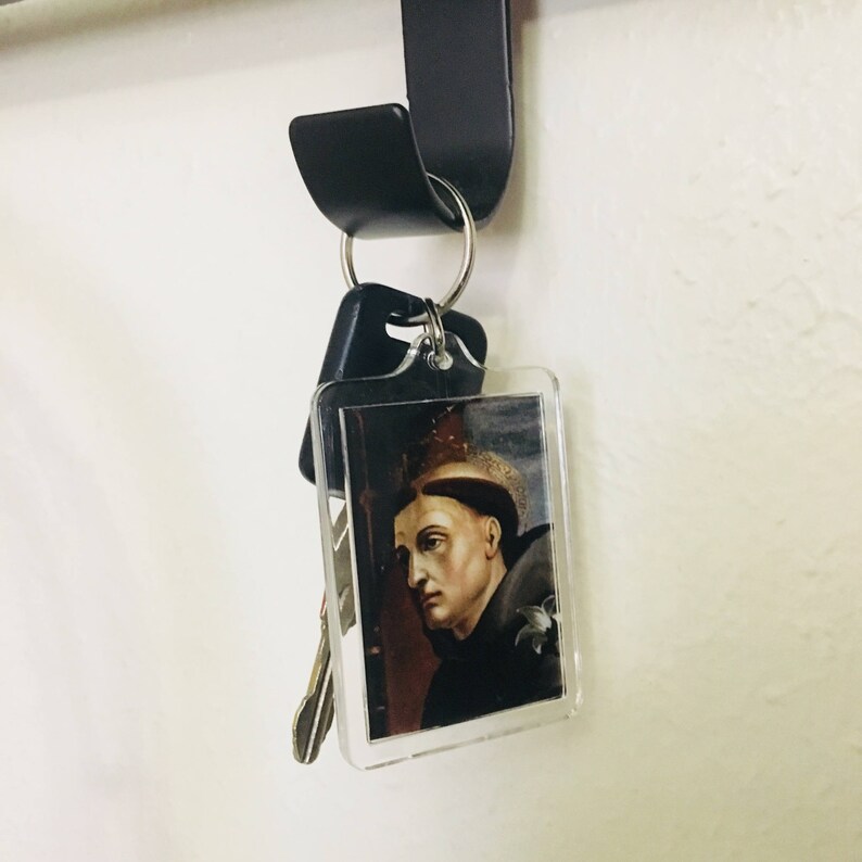 Saint Anthony Keychain patron saint of lost things image 5