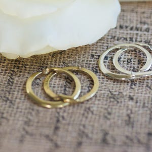 Replica Rings Alexander Hamilton Eliza Hamilton Hamilton Ring WITHOUT WORDS Interlocking Ring Sterling Silver Wedding Ring image 1