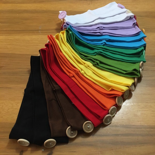 Bandeau bouton, bandeau avec des boutons pour les infirmières à porter avec des masques