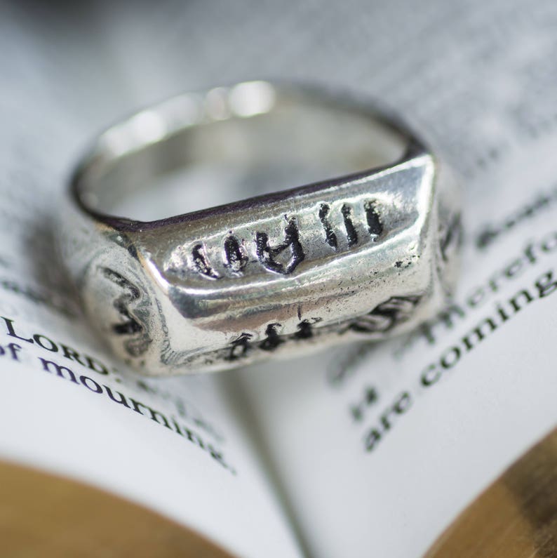 Joan of Arc Ring Replica Reproduction Sterling Silver Etsy