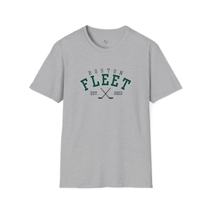 PWHL Boston Fleet Vintage Unisex Softstyle T-Shirt