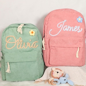 Personalized Toddler Backpack, Kid Backpack With Name, Gift for Kids, School Backpack Gift, Back to School Kit Bag, Child Preschool Backpack