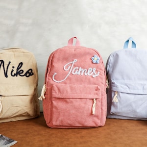 Personalized Toddler Backpack, School Backpack, Back to school gift, Flower Girl Gift, Gift for Kids, Preschool, Kindergarten Gift, Kids Bag