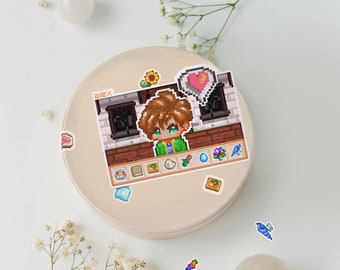 Stardew Valley A7 Sticker Sheet (Alex) Fanmerch (Instocks)