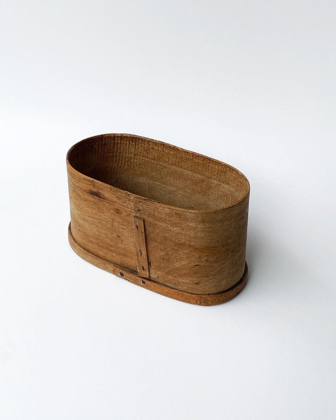 Vintage Wooden Butter Pot - Etsy