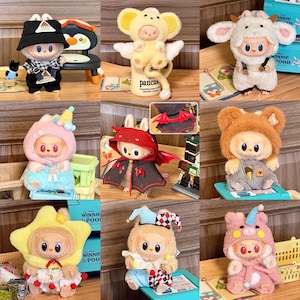 Surprise Fashion Blind Box for 17cm Dolls – Handmade Cosplay Outfits Fit Gen1/2 Style Figures | 3/6/10 Sets (Doll Not Included)
