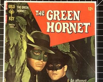 All 3 Rare Issues! Green Hornet Kato Bruce Lee Gold Key Series! Gold Key Comic Book Collection