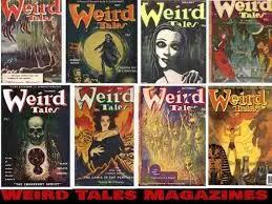163 ISSUES Weird Tales Magazine + 25 BONUSES! PDF Instant Delivery - Etsy
