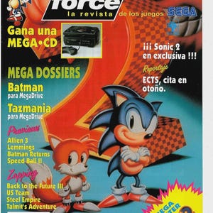 29 Entrevistas! Megaforce Video Game Magazine en Espanol! Instant Download!