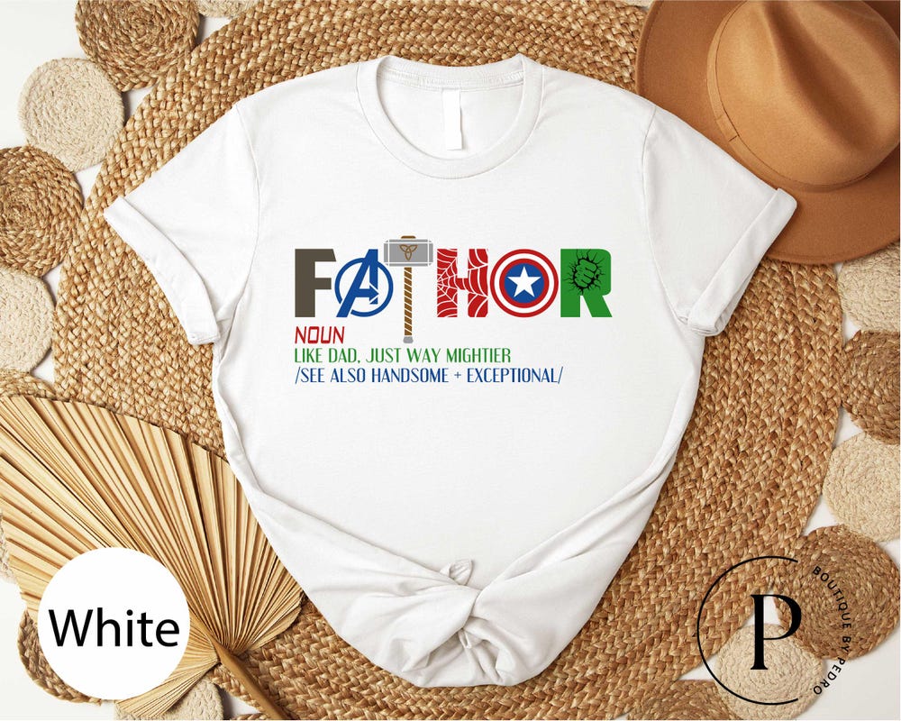 Fathor Shirt, Dad T-Shirt, Father'S Day Tee, Superhero Dad Sweatshirt, Father'S Day Gift, Cool Father Tee, Disney Father’S Day Sweater Teesummer