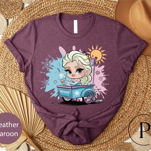 Disney Frozen Elsa Snowflake Swirls Graphic Shirt, Princess Elsa Tee, Disneyland Frozen Toddler Shirt, Funny Elsa Frozen Sweatshirt