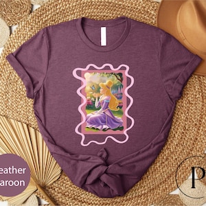 Disney Princess Sleeping Beauty Aurora Portrait T-Shirt, Disneyland Family Vacation Shirt, Magic Kingdom Tee, Disney Matching Birthday Gifts
