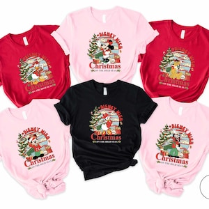 Personalized Mickey & Friends Very Merrytime Cruises T-Shirt, Disney Christmas Cruise Vacation 2025 Shirt, Disney Wish Dream Wonder Magic