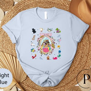 Disney Princess Shirt, Disneyworld Princess Tee, Magic Castle Princess Shirt, Disney Bestie shirt, Princess Birthday Shirt, Disney 2025