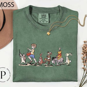 Comfort Colors Winnie The Pooh And Friends T-Shirt, Disney Pooh Co Shirt, Disneyland Pooh Bear Shirt, Pooh Bear Tee, Disney Pooh Sweatshirt