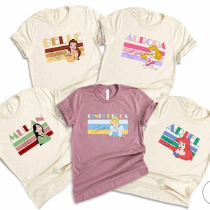 Disney Princess Shirt, Cinderella Sweatshirt, Snow White Tee, Little Mermaid Tee, Rapunzel Tee, Aurora Shirt, Moana Tee, Magic Castle Shirt
