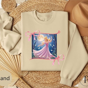 Disney Dornröschen Shirt, Retro Aurora Prinzessin T-Shirt, BTW Disneyland Familienurlaub Urlaub Geschenk, Disneyland Reise Sweatshirt