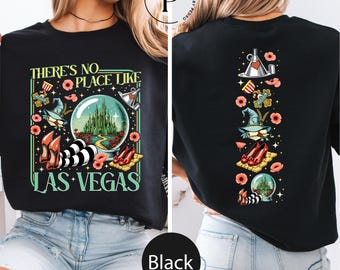 The Wonderful Wizard Sweatshirt, Comfort Colors No Place Like Las Vegas Shirt, Yellow Brick Road Tee, Wicked Off to See Wizard Shirt