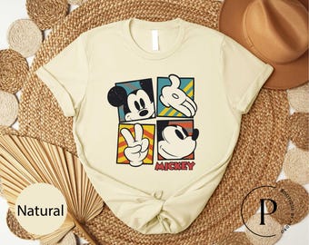 Disney Classic Mickey Mouse Shirt, Mickey T-Shirt for Disneyland Trip, Disneyland Holiday Family Matching Tee, Disney Mickey Gift Sweater