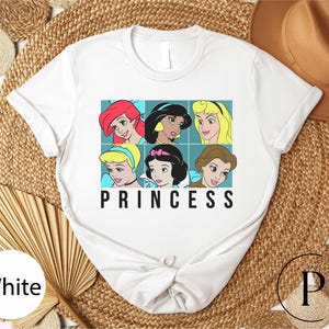 Retro Disney Princess Shirt, Disneyworld Princess Sweatshirt, Cool Princess Tee, Disney Princess T-Shirt, Princess Birthday Sweater