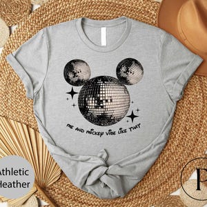 Me and Mickey Vibe Like That Shirt, Disney Mickey Mouse Disco Ball Sweatshirt, Mickey Mouse Disco Ball Shirt, Magic Disco Ball Sweatshirt