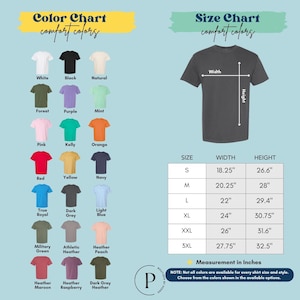 a t - shirt size chart for men and women