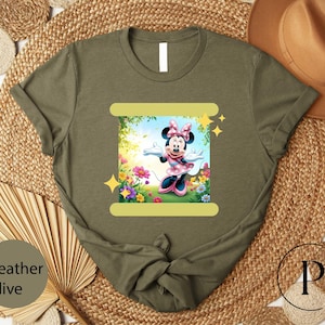 かわいいミニーマウスシャツ、ミニーのスウェットシャツ、ディズニーセーター、ディズニーランドTシャツ、ヴィンテージディズニーTシャツ、ディズニーワールドシャツ、ミニーの誕生日