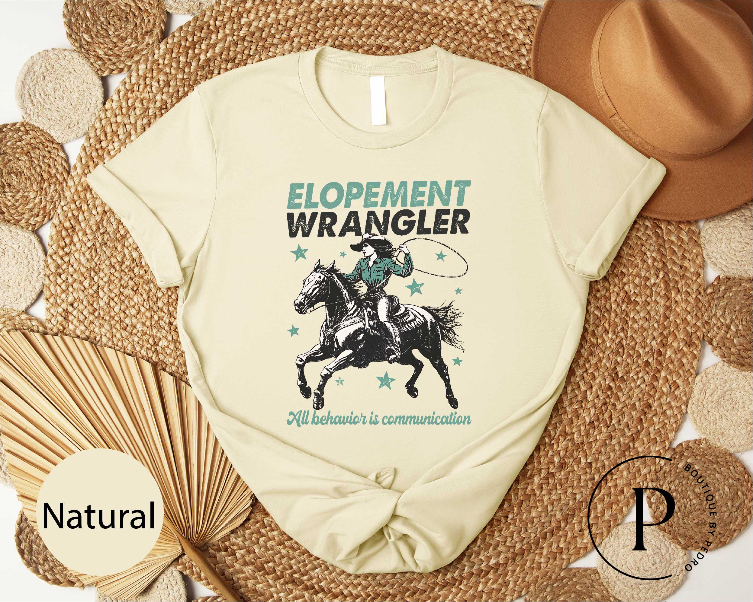 Special Education T-Shirt, Autism Mom Therapy Shirt, Communication Sweatshirt, Behavior Western Style Family Tee, Horse Lover Teacher Shirt