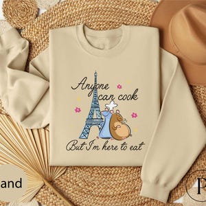 Remy Ratatouille Shirt, Anyone Can Cook But I&#39;m Here To Eat, Mouse Chef Shirt, Matching Epcot Family Shirt, Ratatouille Tees, Eurodisney Tee